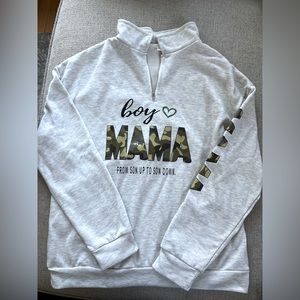 Boy mama sweatshirt